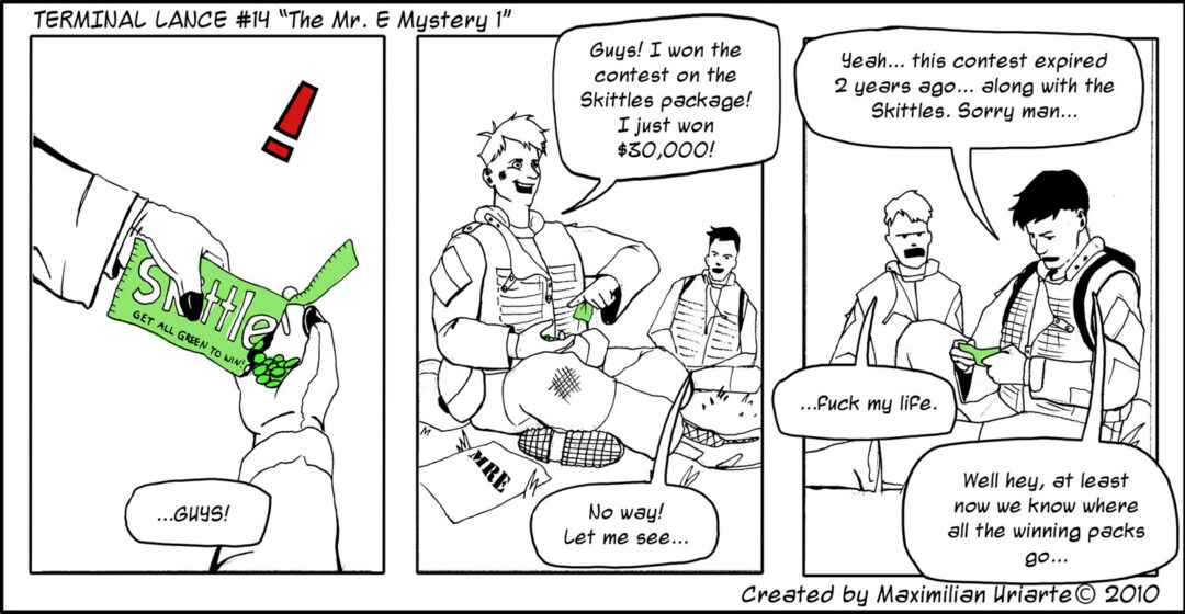 Terminal Lance #14 “The Mr. E Mystery 1″