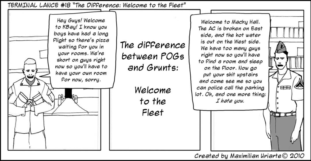 Terminal Lance #18 “The Difference: Welcome to the Fleet”