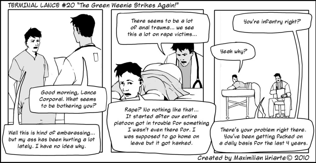 Terminal Lance #20 “The Green Weenie Strikes Again!”