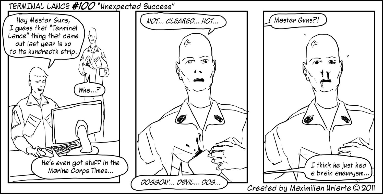 Terminal Lance #100 “Unexpected Success”