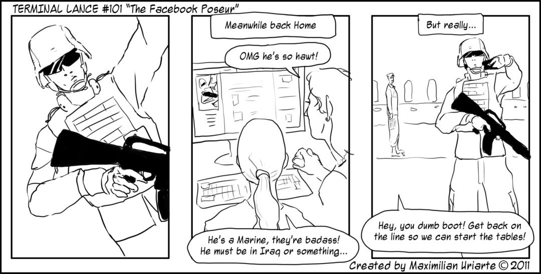 Terminal Lance #101 “The Facebook Poseur”