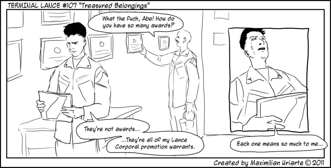 Terminal Lance #107 “Treasured Belongings”