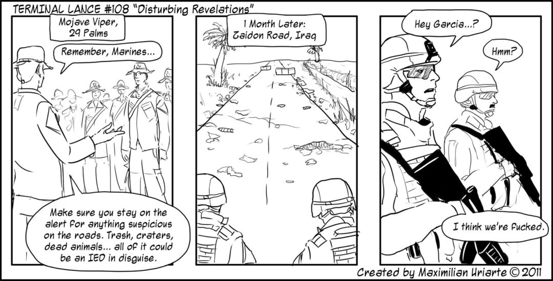 Terminal Lance #108 “Disturbing Revelations”