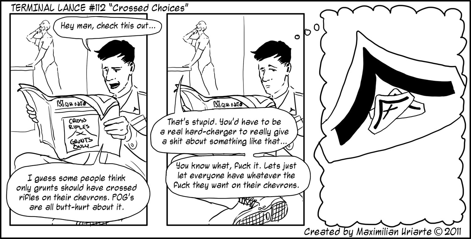 Terminal Lance #112 “Crossed Choices”