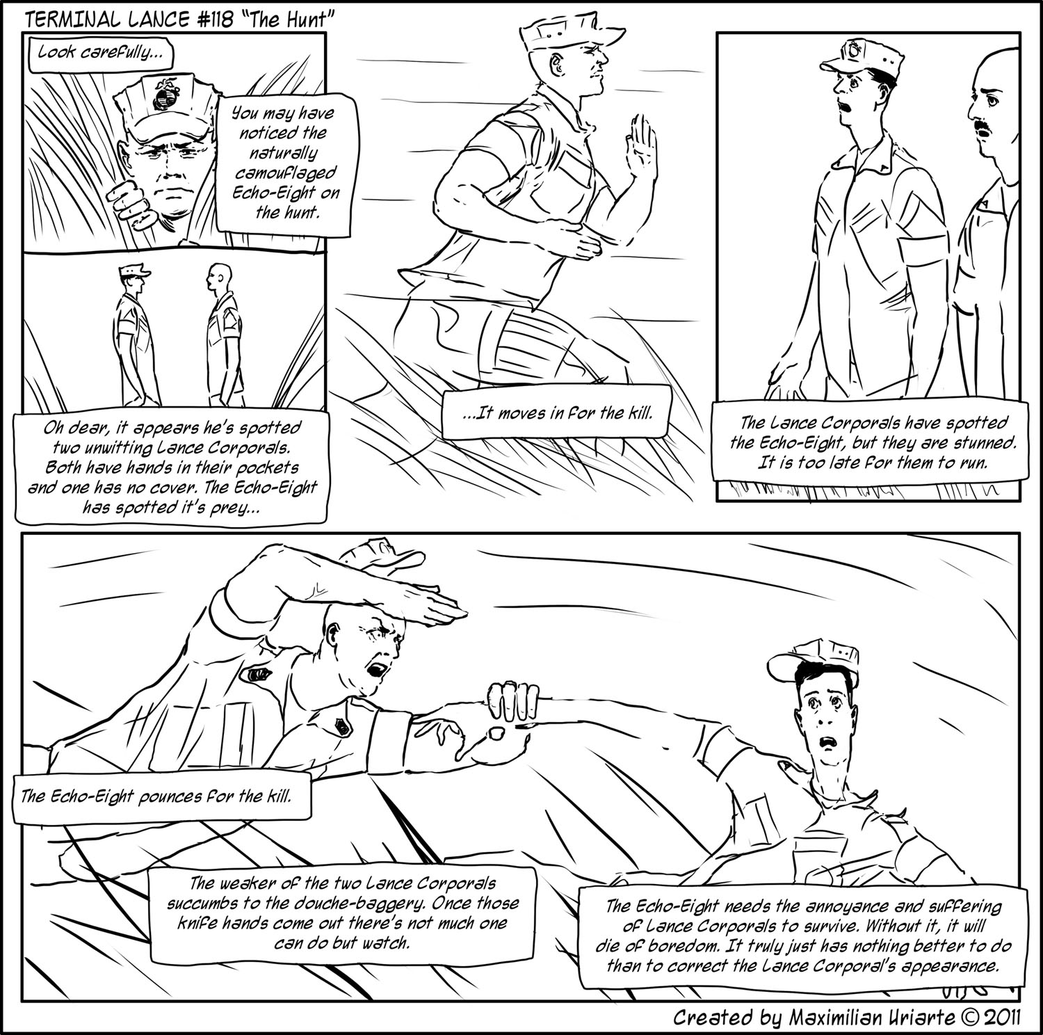 Terminal Lance #118 “The Hunt”