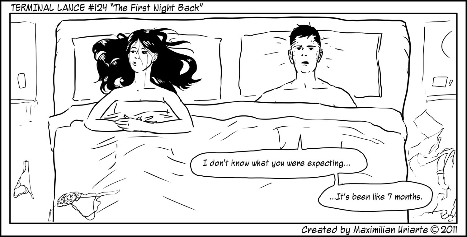 Terminal Lance #124 “The First Night Back”