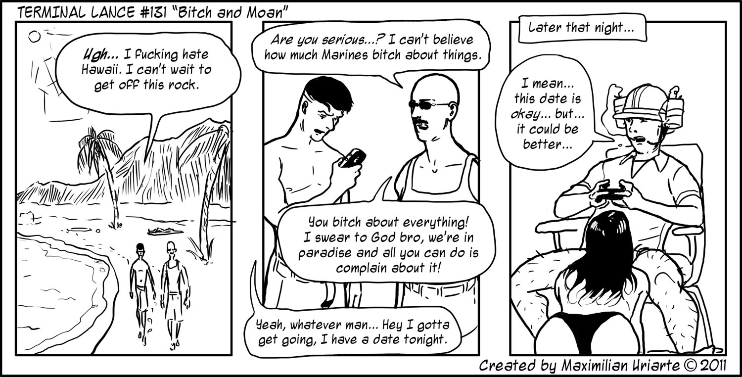 Terminal Lance #131 “Bitch and Moan”