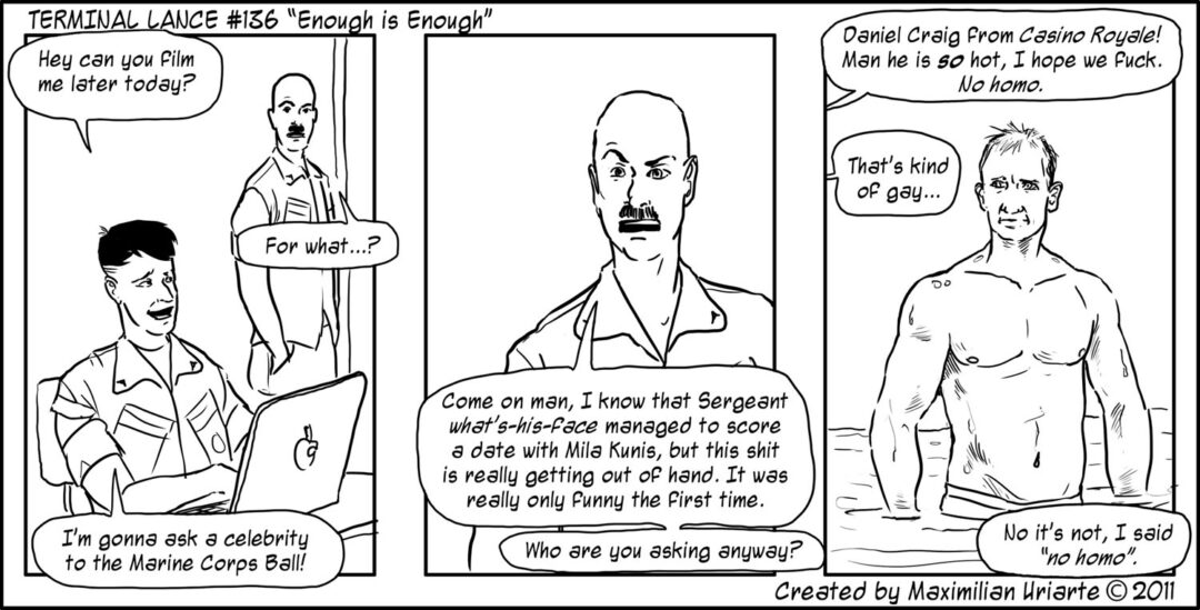 Terminal Lance #136 “Enough is Enough”