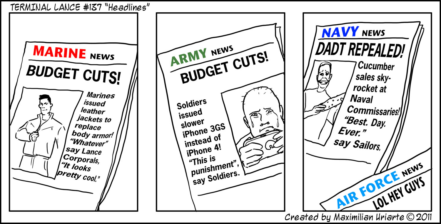 Terminal Lance #137 “Headlines”