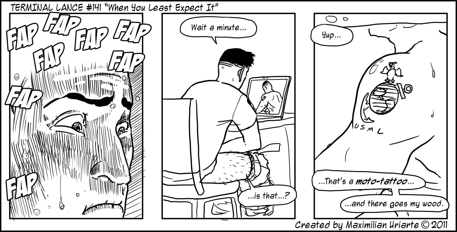 Terminal Lance #141 “When You Least Expect It”
