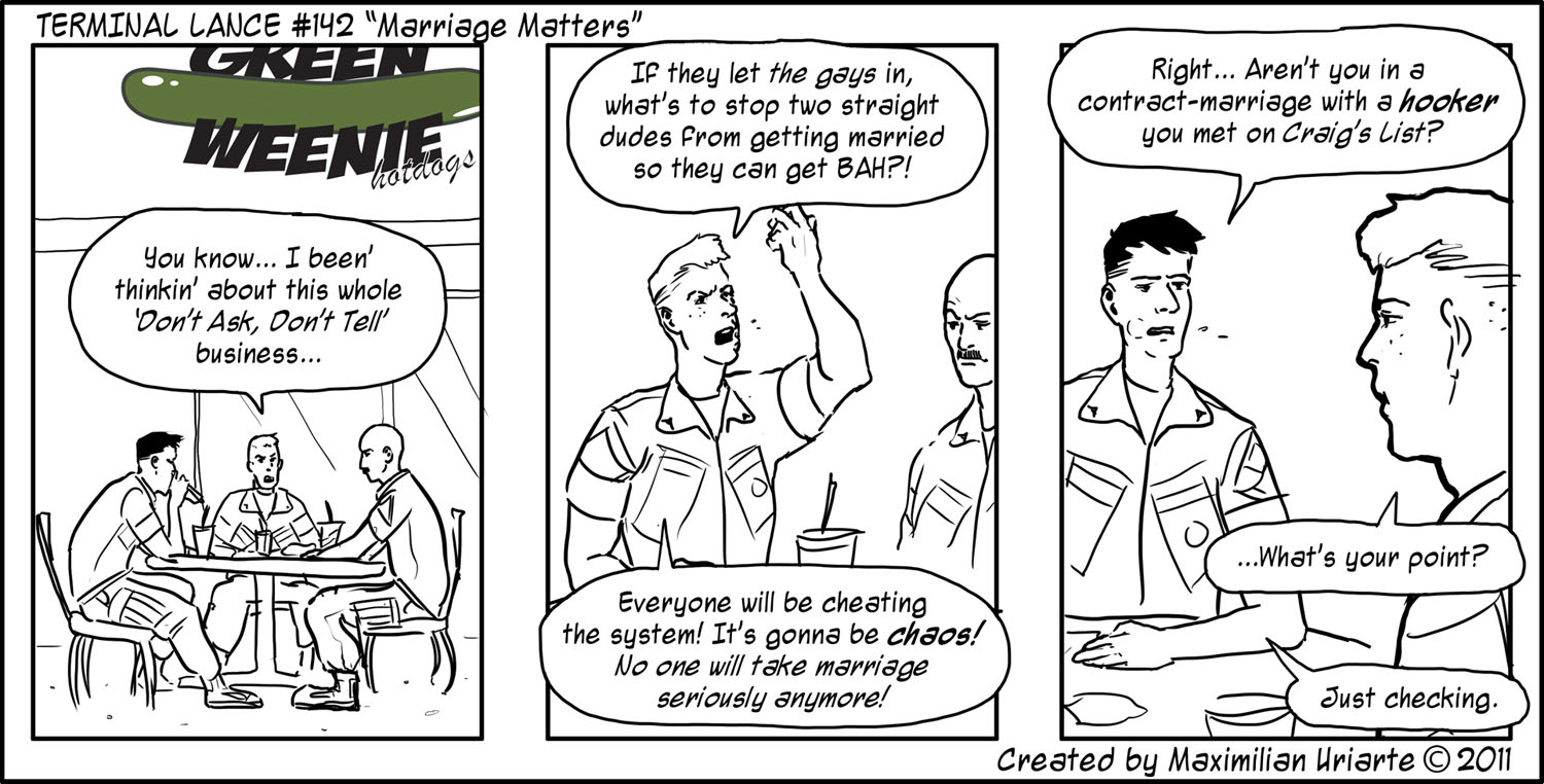 Terminal Lance #142 “Marriage Matters”