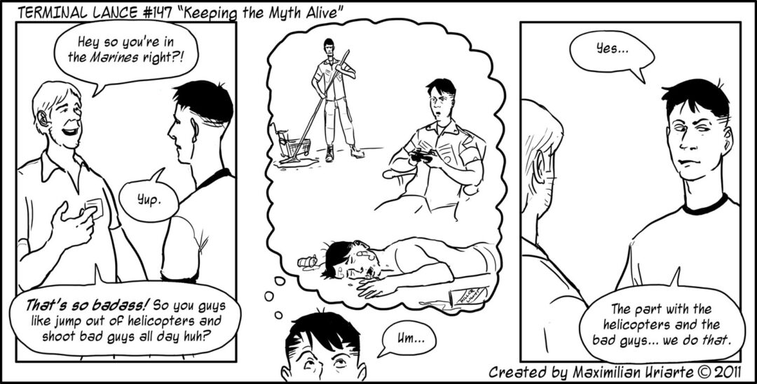 Terminal Lance #147 “Keeping the Myth Alive”