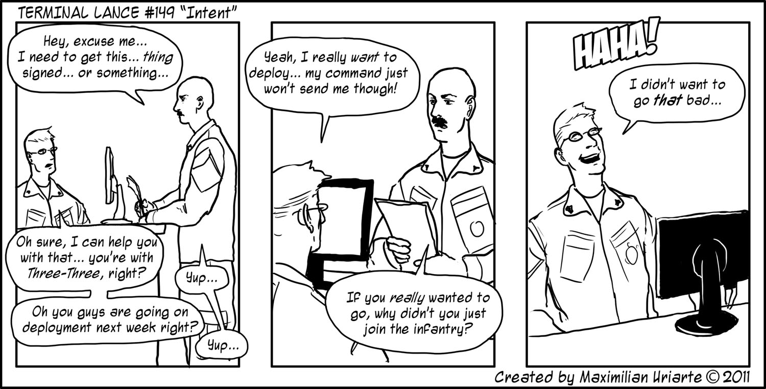 Terminal Lance #149 “Intent”