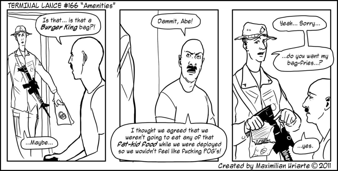 Terminal Lance #166 “Amenities”