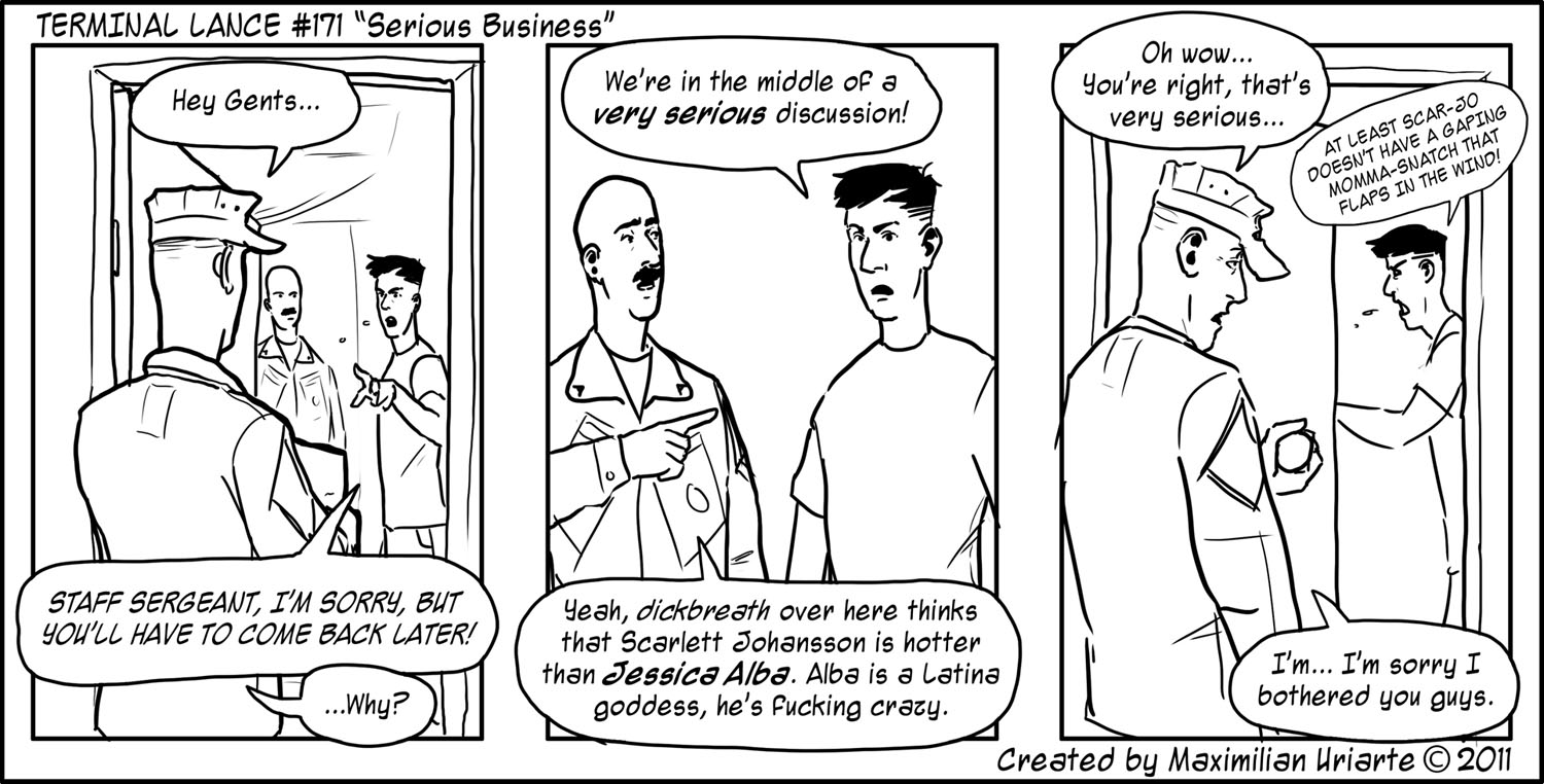 Terminal Lance #171 “Serious Business”
