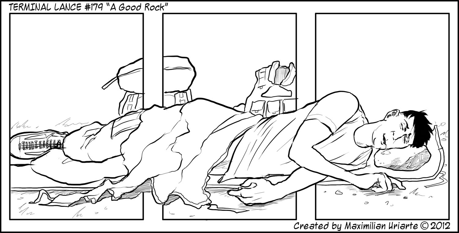 Terminal Lance #179 “A Good Rock”