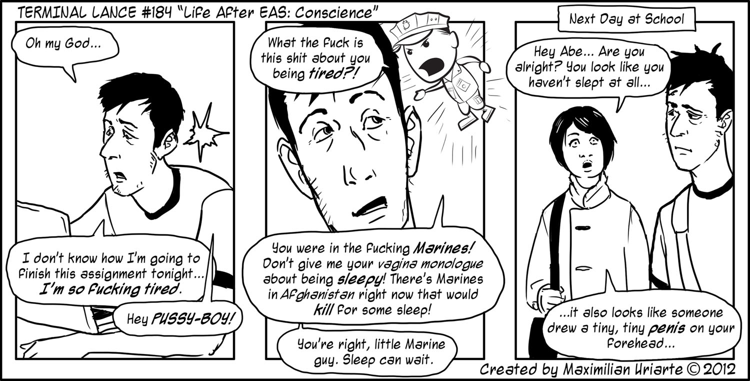 Terminal Lance #184 “Life After EAS: Conscience”