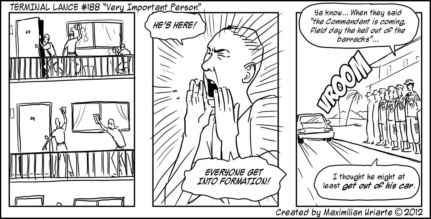 Terminal Lance #188 “Very Important Person”