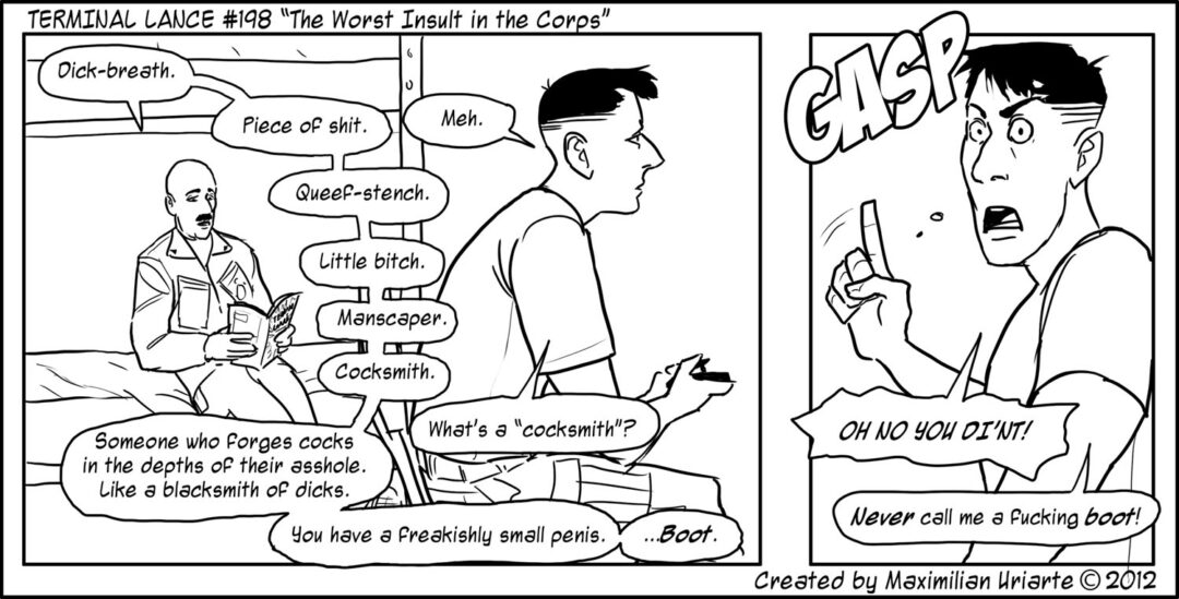 Terminal Lance #198 “The Worst Insult in the Corps”