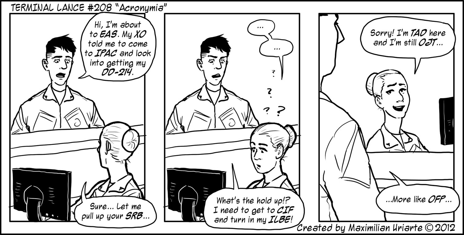 Terminal Lance #208 “Acronymia”