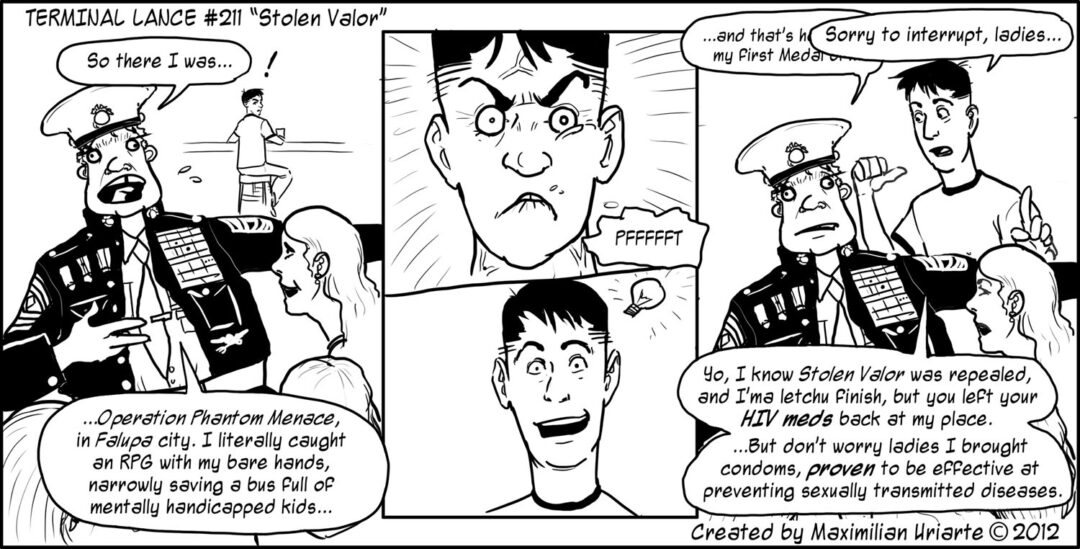 Terminal Lance #211 “Stolen Valor”