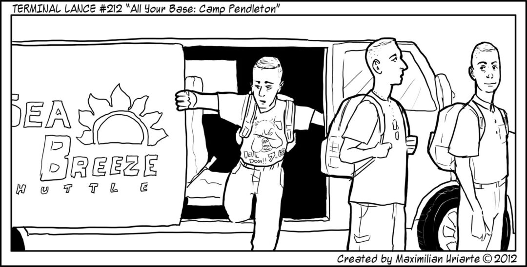 Terminal Lance #212 “All Your Base: Camp Pendleton”