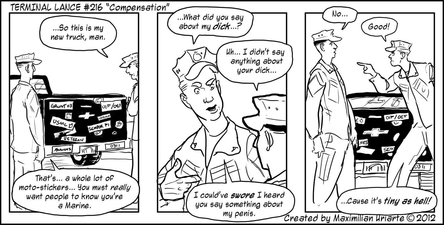 Terminal Lance #216 “Compensation”