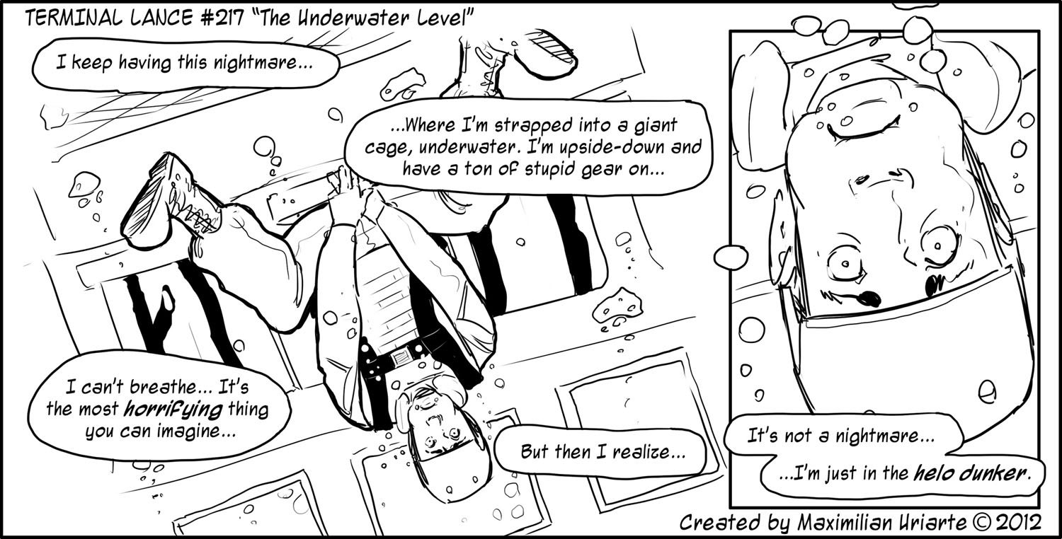 Terminal Lance #217 “The Underwater Level”