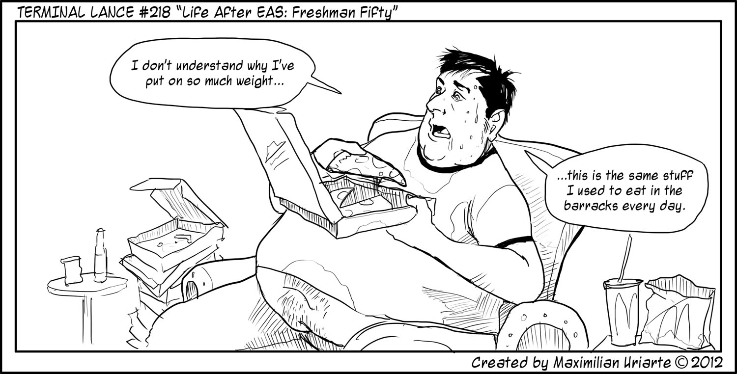 Terminal Lance #218 “Life After EAS: Freshman Fifty”
