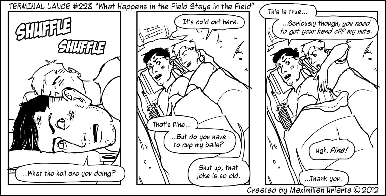 Terminal Lance #223 “What Happens in the Field Stays in the Field”