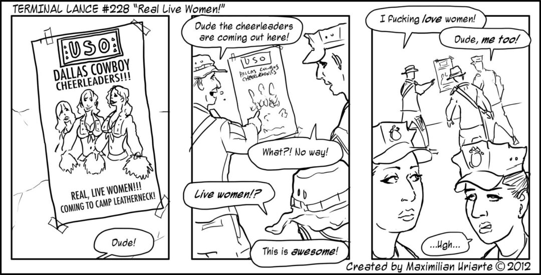 Terminal Lance #228 “Real Live Women!”