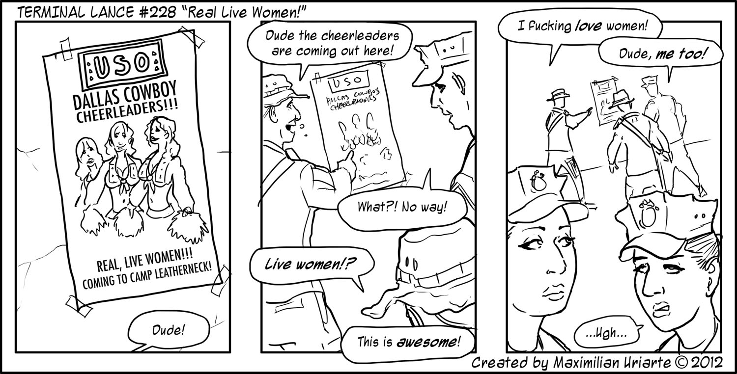 Terminal Lance #228 “Real Live Women!”