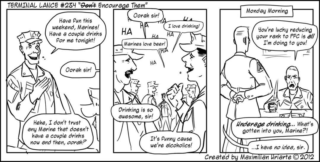 Terminal Lance #234 “Don’t Encourage Them”