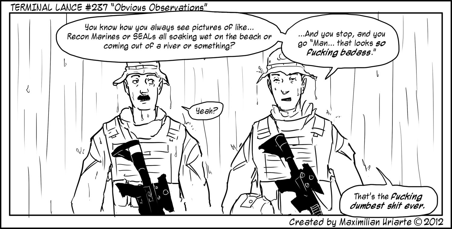 Terminal Lance #237 “Obvious Observations”