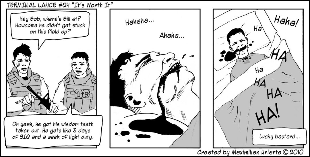 Terminal Lance #24 “It’s Worth It”