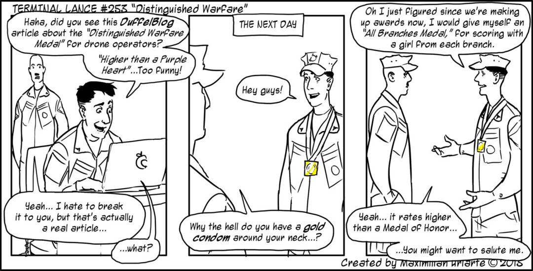 Terminal Lance #253 “Distinguished Warfare”