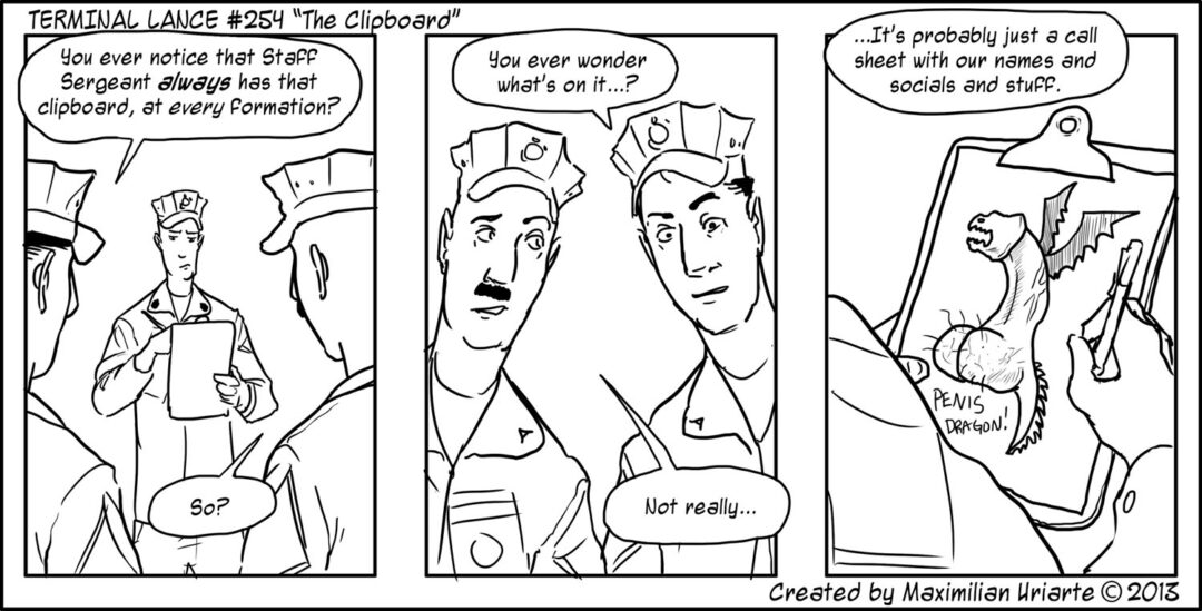 Terminal Lance #254 “The Clipboard”