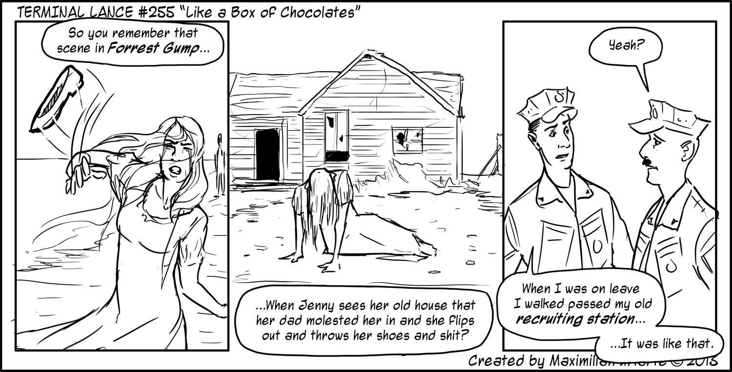 Terminal Lance #255 “Like a Box of Chocolates”