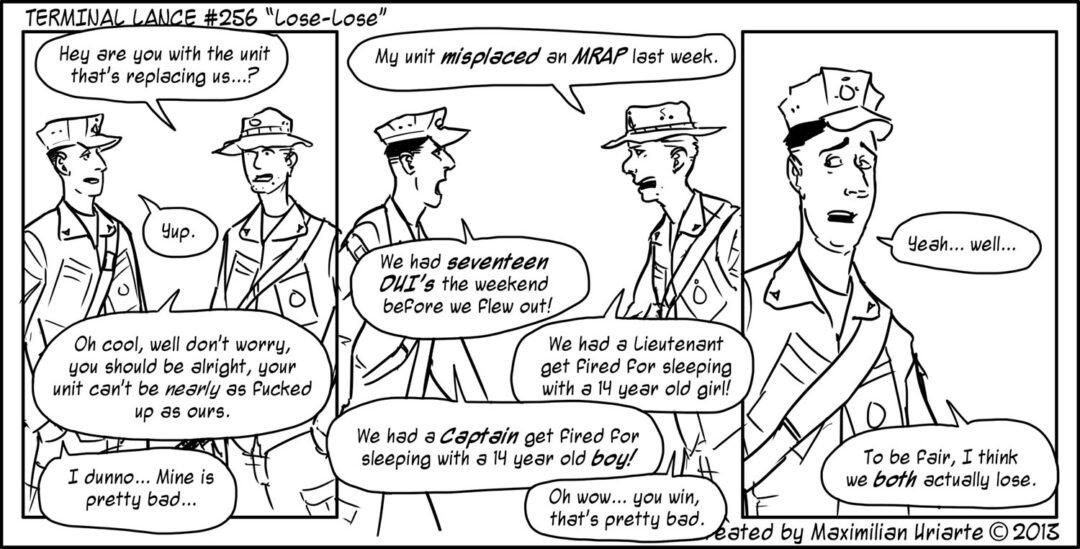 Terminal Lance #256 “Lose-Lose”