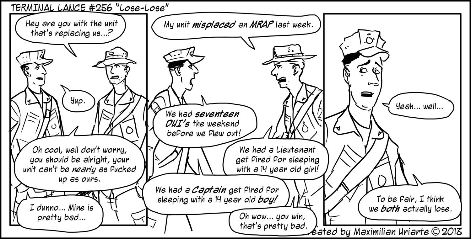 Terminal Lance #256 “Lose-Lose”