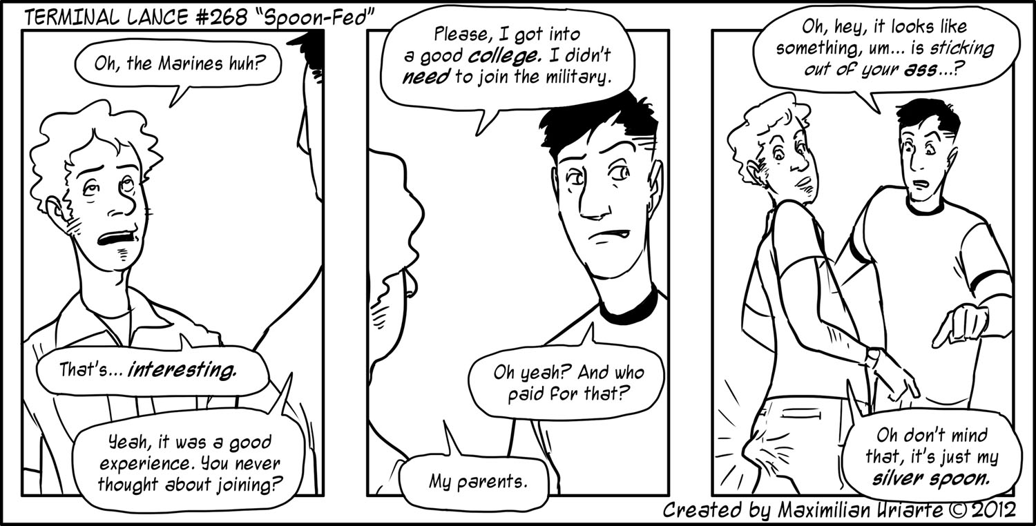 Terminal Lance #268 “Spoon-Fed”