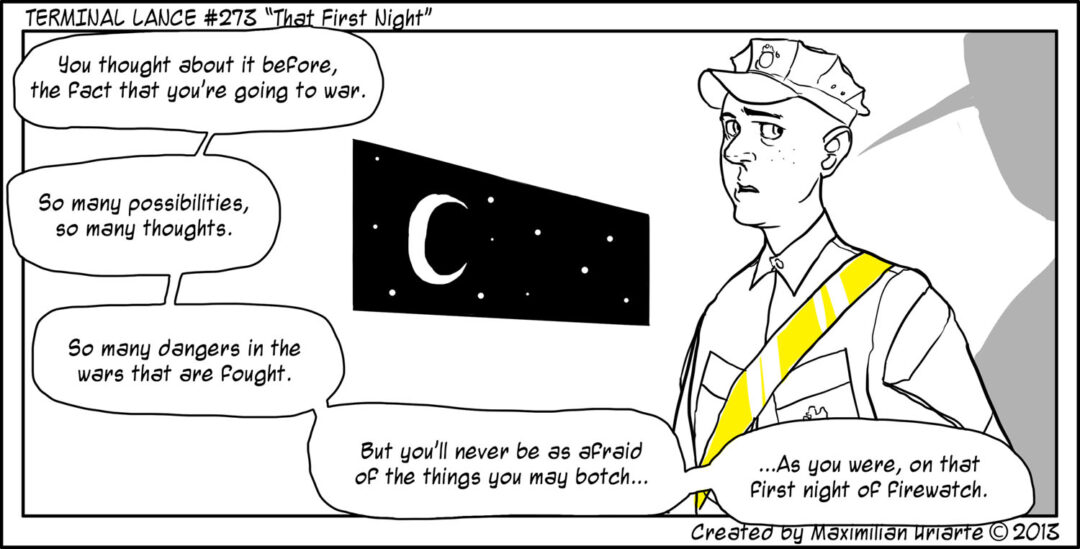Terminal Lance #273 “That First Night”