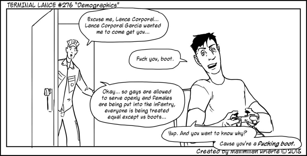 Terminal Lance #276 “Demographics”
