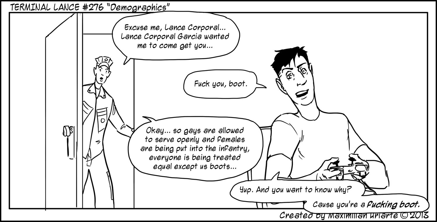 Terminal Lance #276 “Demographics”