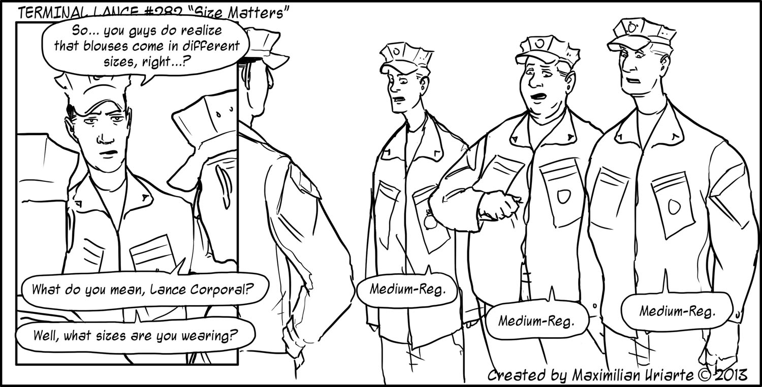 Terminal Lance #282 “Size Matters”