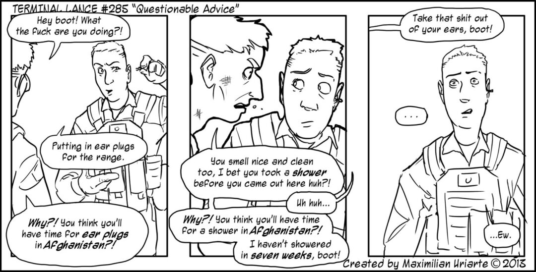 Terminal Lance #285 “Questionable Advice”