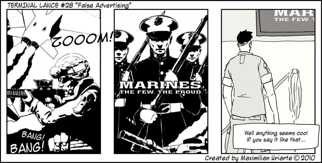 Terminal Lance #28 “False Advertising”