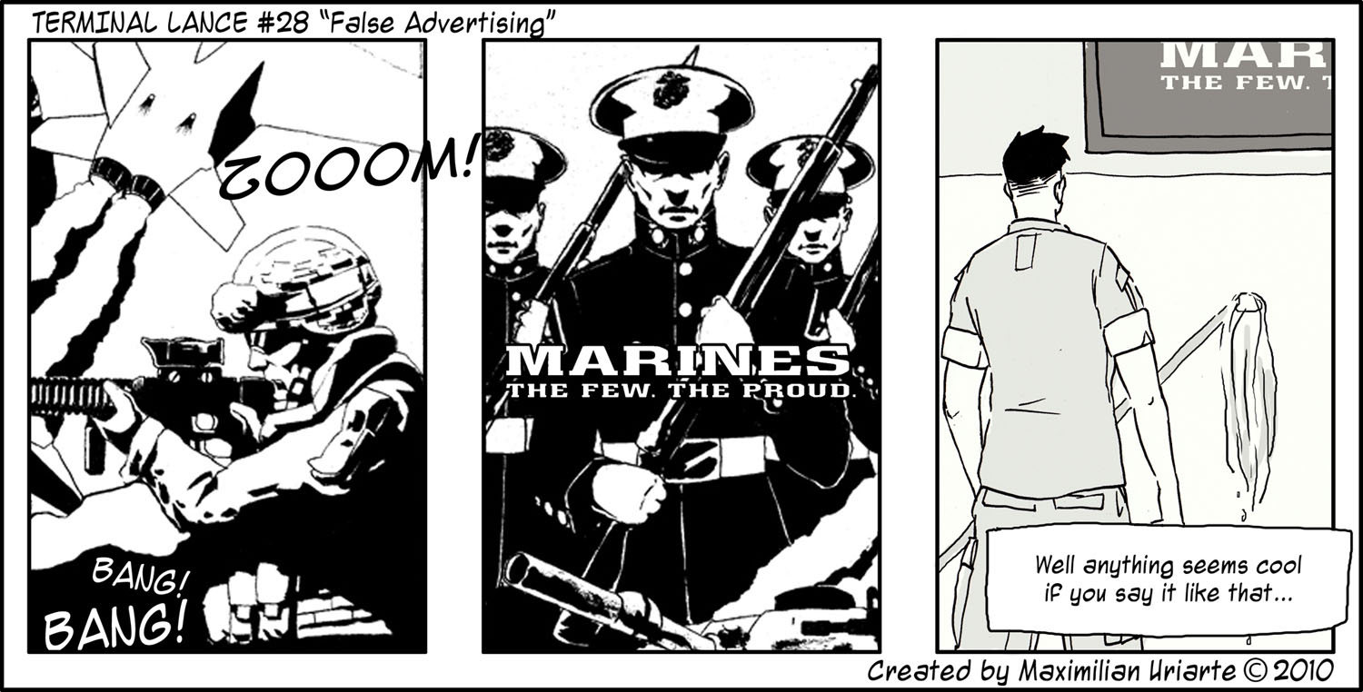 Terminal Lance #28 “False Advertising”