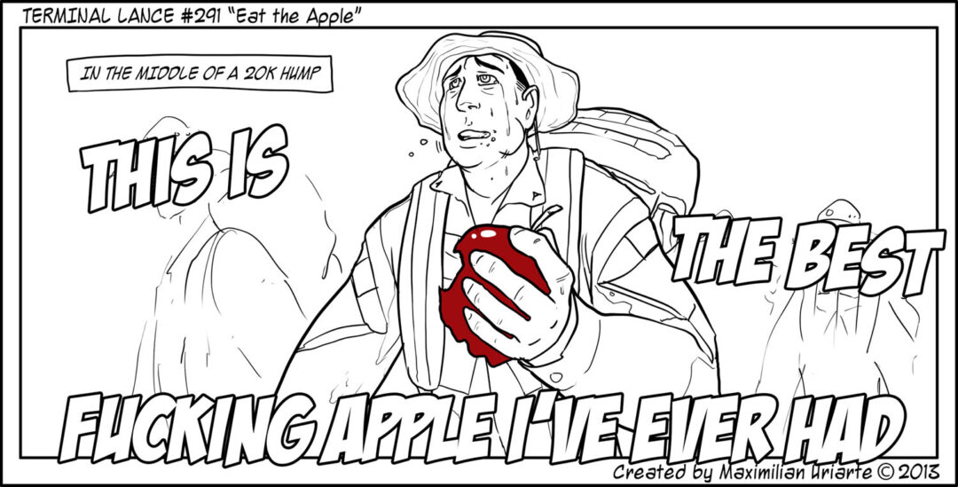 Terminal Lance #291 “Eat the Apple”