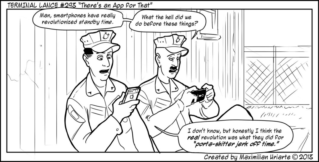 Terminal Lance #293 “There’s an App for That”